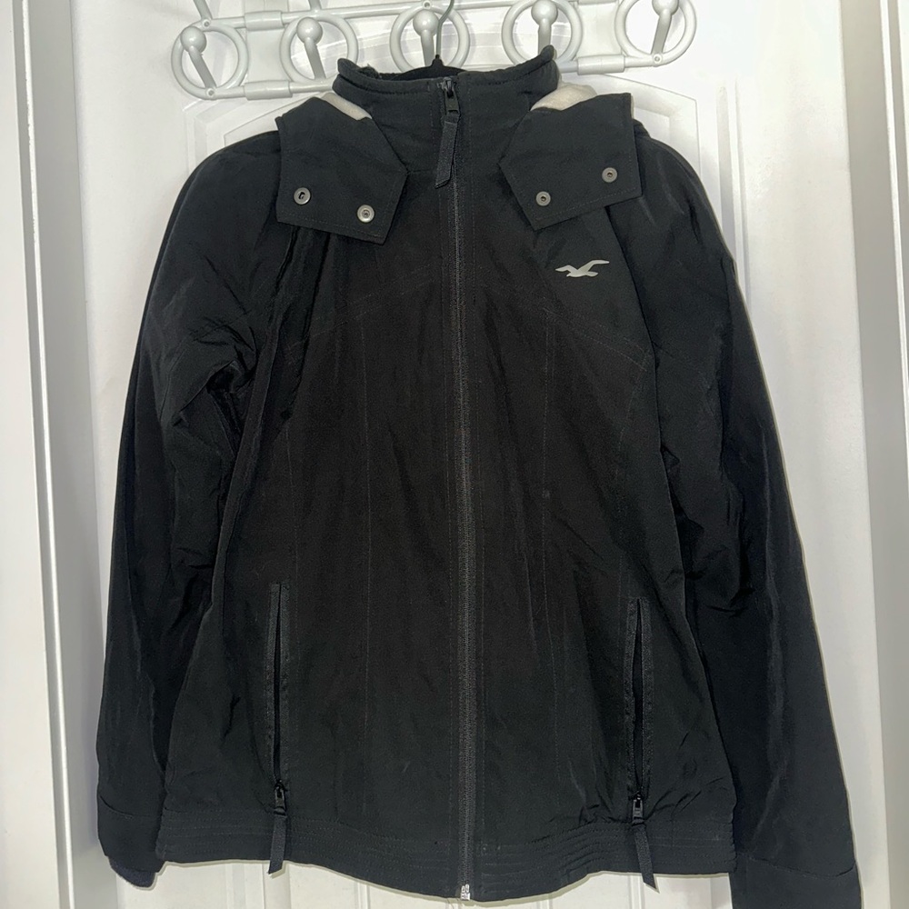 Hollister Black All-Weather Jacket